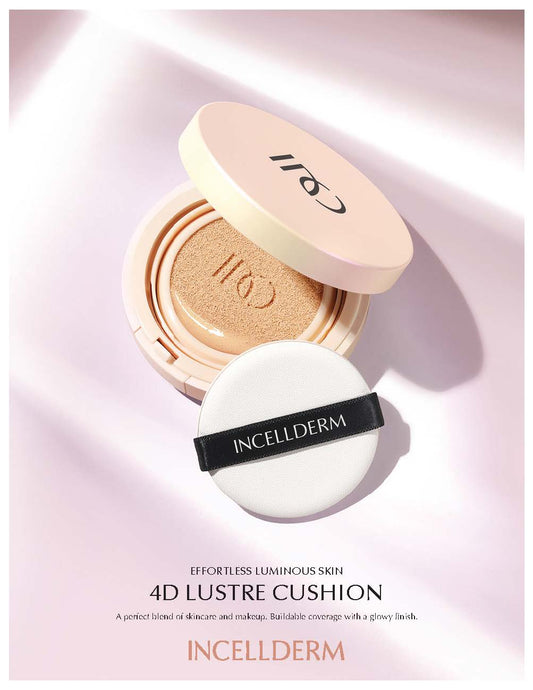 4D Lustre Cushion Face Powder Makeup